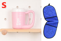 Pink and blue