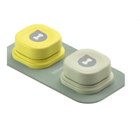 Two piece button set