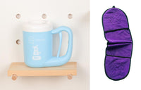 Blue and purple