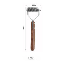 Small open knot comb